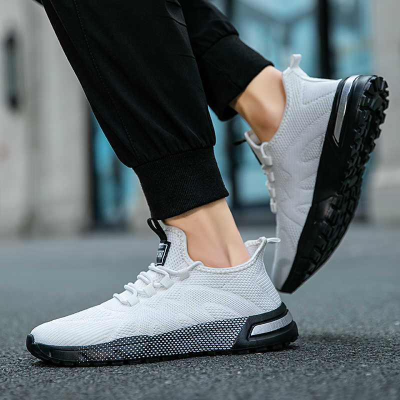 Fashion Plateforme Demi-season Size 47 Shoes Woven Sneakers Men Summer Tennis Man Sports From Famous Brands Casuall New Style