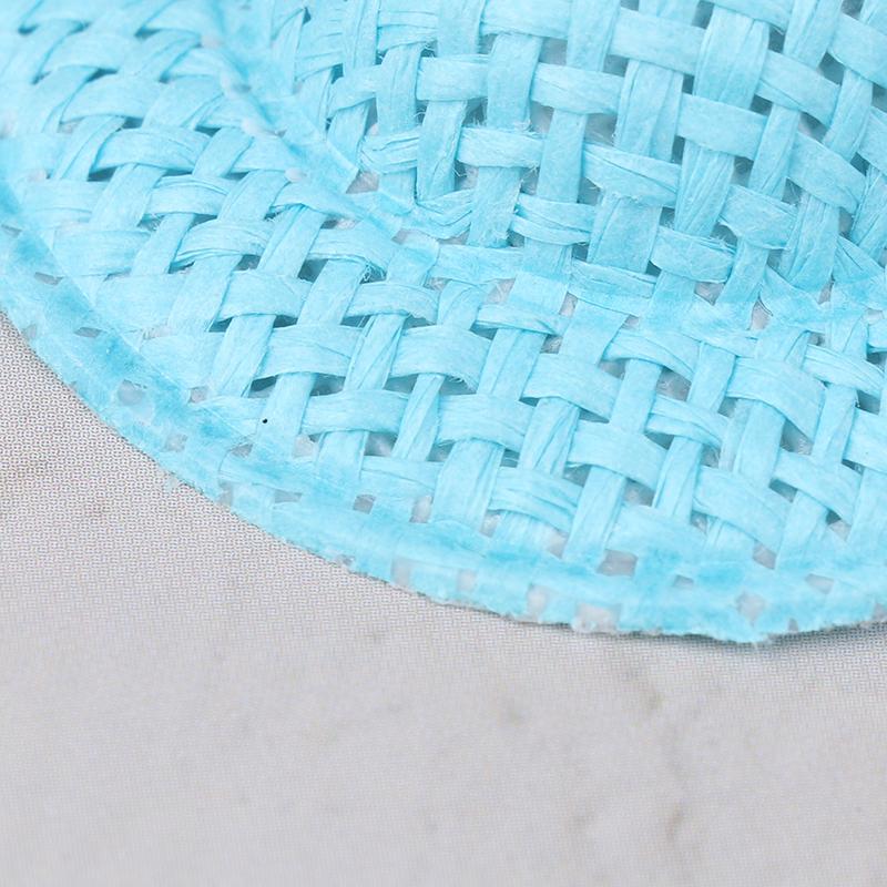 Casă de păpuși, 5 bucăți, pălărie de paie împletită manual, mini pălărie colorată, accesorii de decorare pentru casă de păpuși, pentru copii, jucării de joc