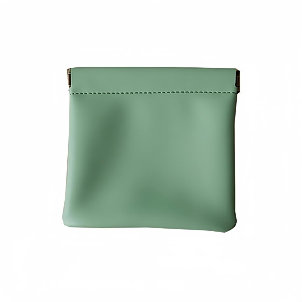 

Portable Mini Makeup Storage Bag PU Leather Waterproof Coin Purse Hidden Magnetic Closure Sundries Lipstick Storage Pouch Travel