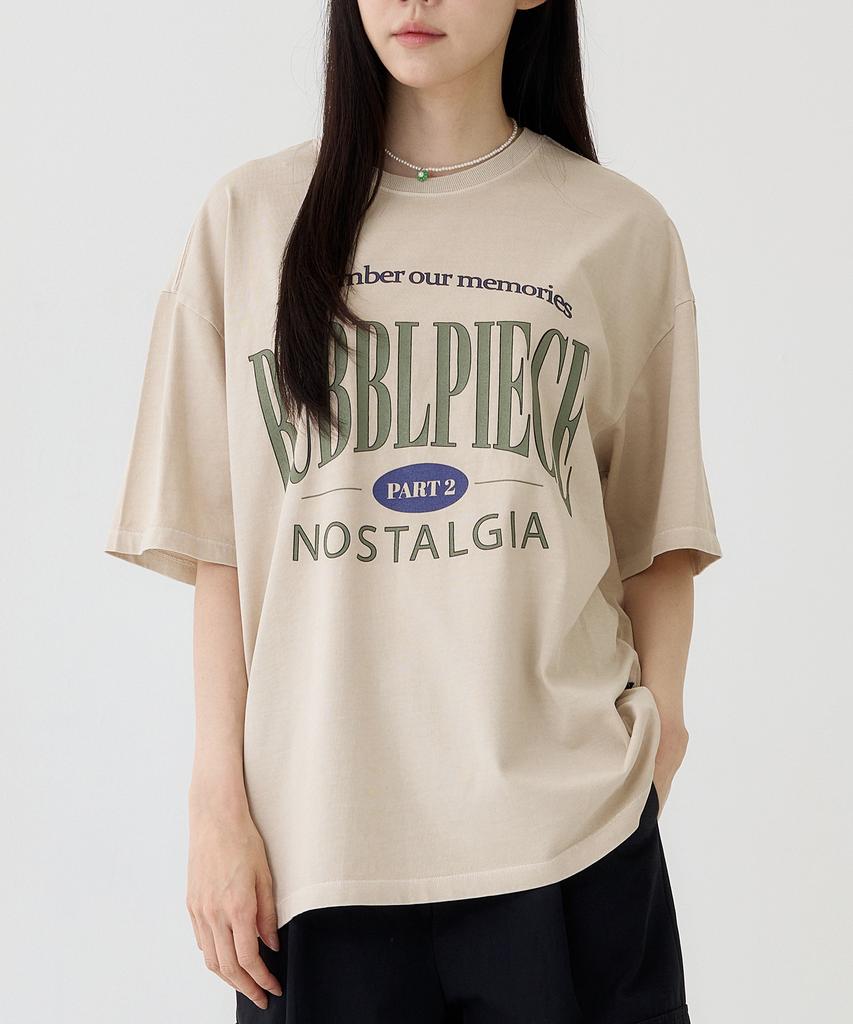 Beobeulpiseu Second Remember Pigment T-Shirt_Sand Beige