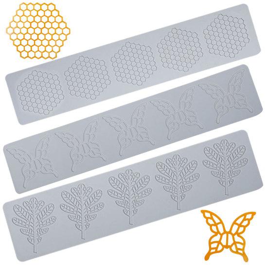 Wide Application Flexible Convenient Easy To Release Butterfly Shaped Cake Pastry Decor Baking Mould Dessert Mold