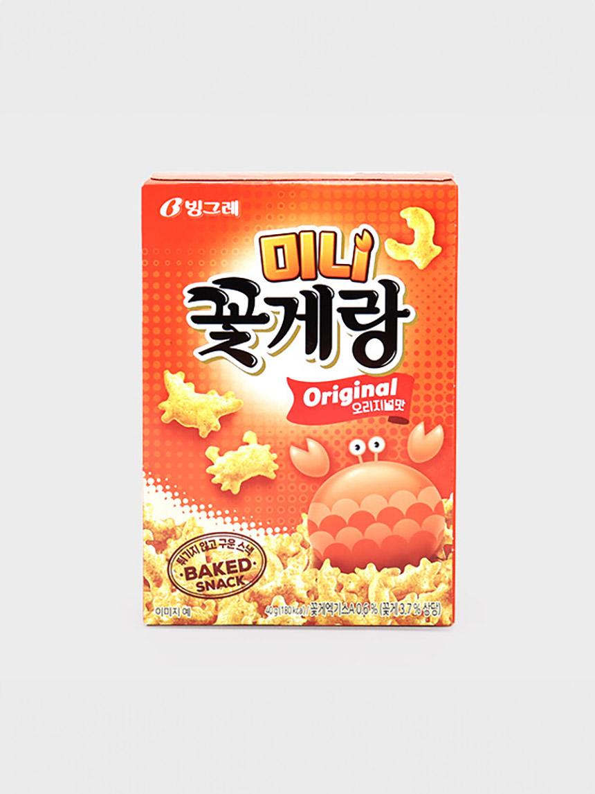 Binggrae Mini Original Crab Flavored Snack 40g 1ea
