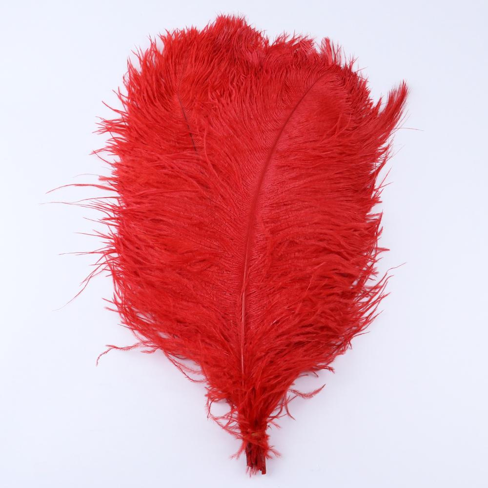 10 Pcs Colorful Ostrich Feather Wedding Table Centerpiece Decoration Plume Real Ostrich Feathers for Carnival Support 15-50 CM
