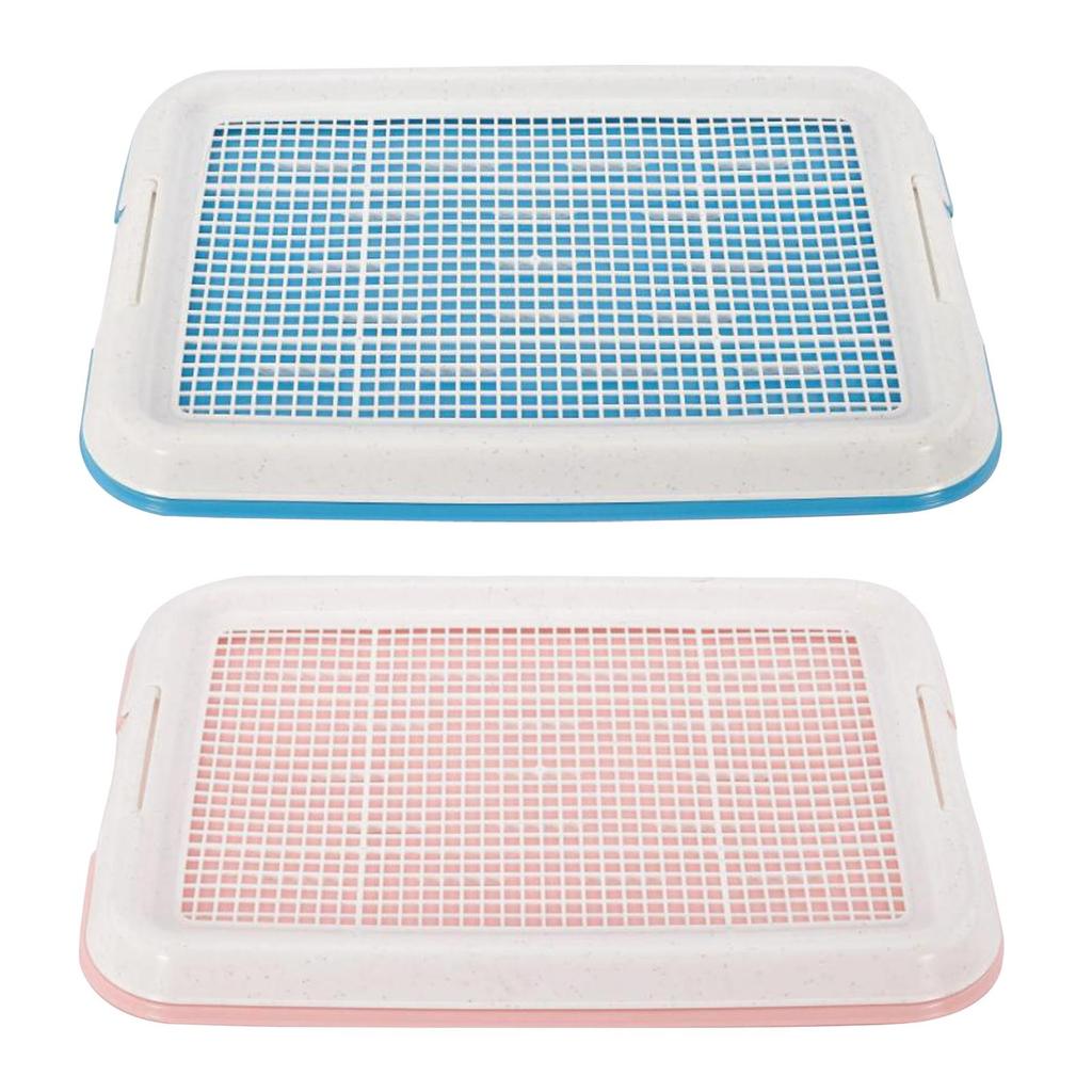 Dog Potty Toilet Training Tray/ Dog Litter Box with Secure Latch/ Indoor Outdoor