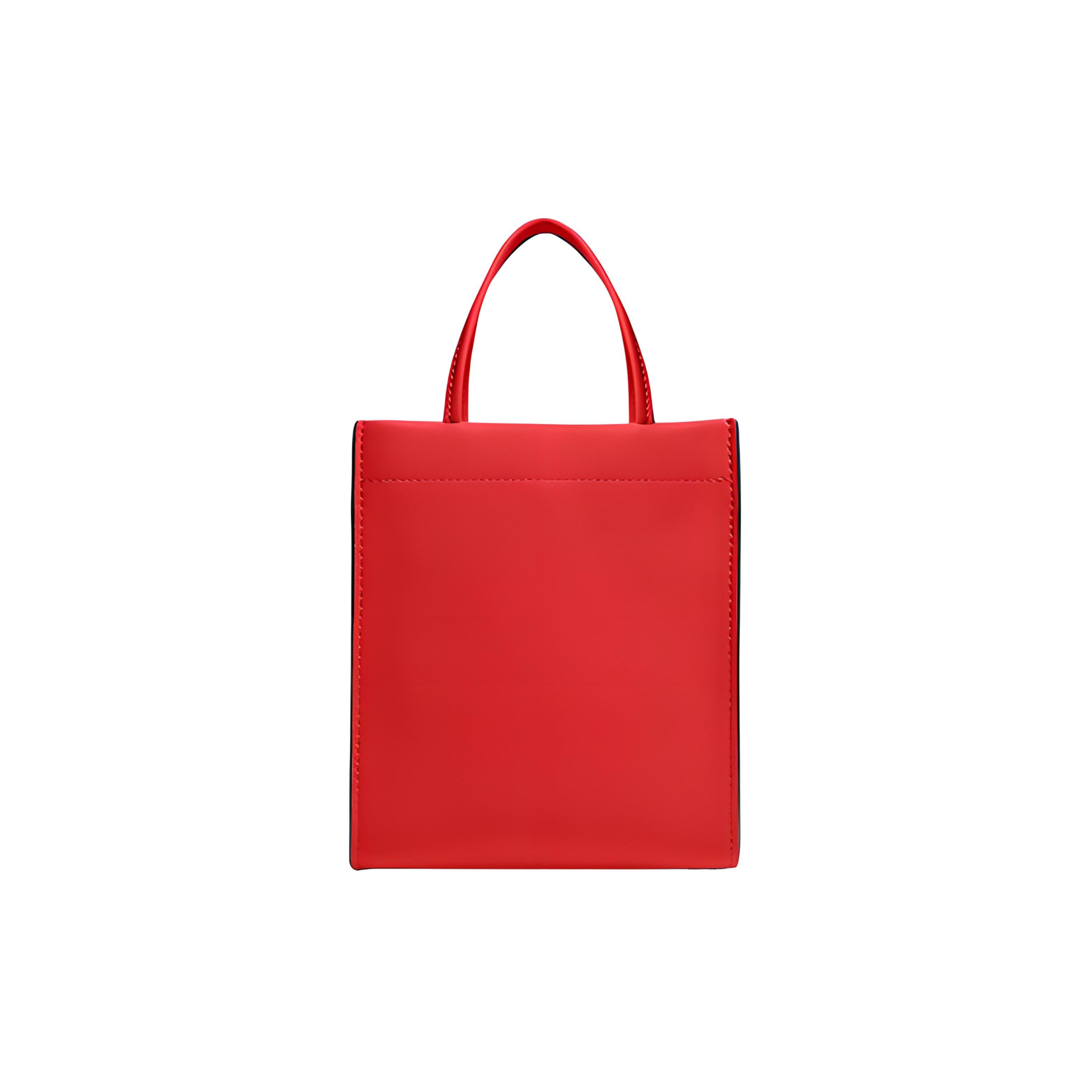 

Coach Cashin 14 Solid Vertical Detachable Strap Tote Bag Women Tote Red C4828-B4PJ6 Basic Set (Bag+Dust Bag)