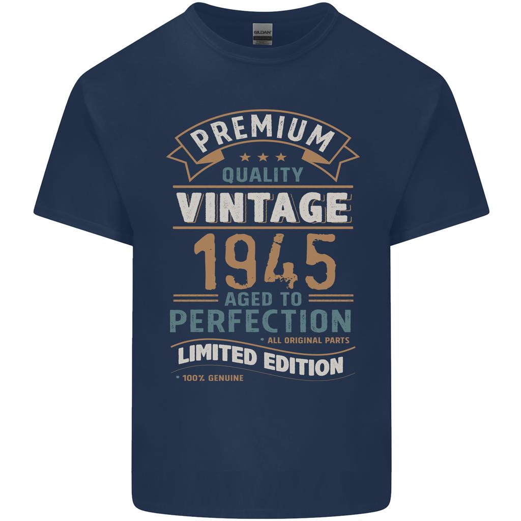 Premium Vintage 81st Birthday 1945 Unisexs Light Cotton TShirt