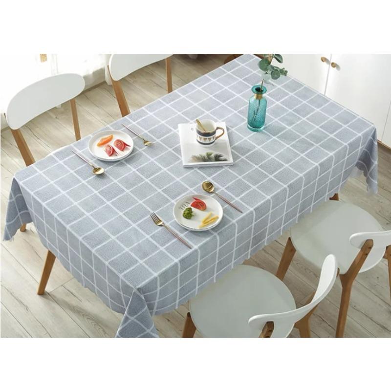 New Printe Rectangle Round Table Cloths Waterproof  Plastic PVC Oilproof Tablecloths Table Cover Home Decor Christmas Tablecloth
