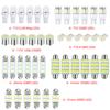 Car LED Combination Set 42PCS T10 Width Indicator Light, Double Tip Reading Light, License Plate Light, Indoor Door Light