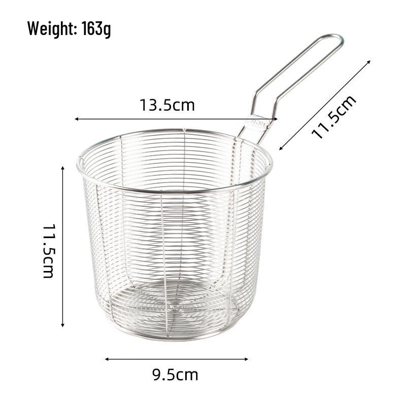 

Lijia Large 304 Stainless Steel Deep Fry Basket