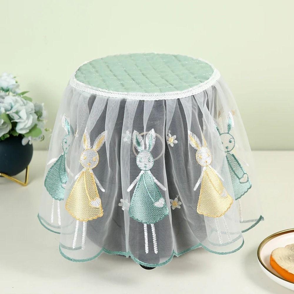 Lace Fabric Air Fryer Dust Cover General Lace Fabric Cover Electric Rice Pot Dust Cover  Kitchen