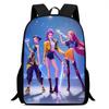 Neue Kpop Hexenjägerin Mädchengruppe Schultasche High-Definition-Druck Lässiger grenzüberschreitender leichter Rucksack