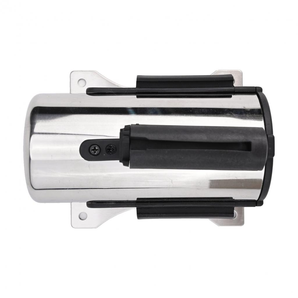 1pc Stainless Stanchion Queue Barrier Wall Mount Crowd Control Retractable Strip