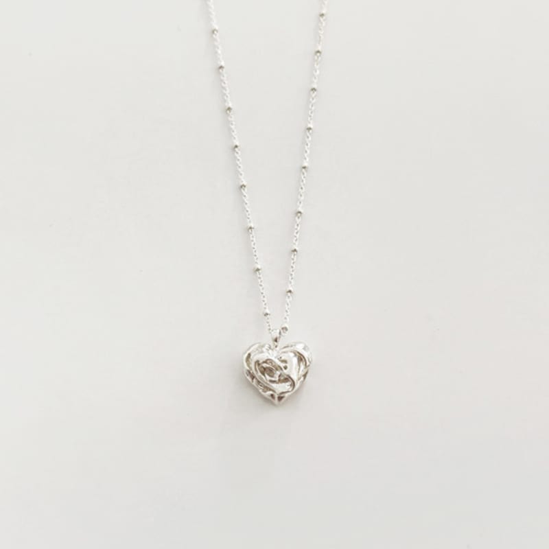 STILL INSTANT Rose with Dew - Necklace 08