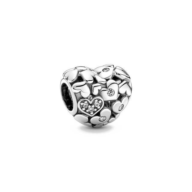 

Безкоштовна доставка One Piece Sterling Silver 925 Family Mom Love Charm Fit Original Bracelet Diy Jewelry Women Brinet Making