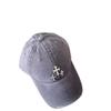 New rhinestone cap cross personalized baseball hat versatile fashion travel visor men and women