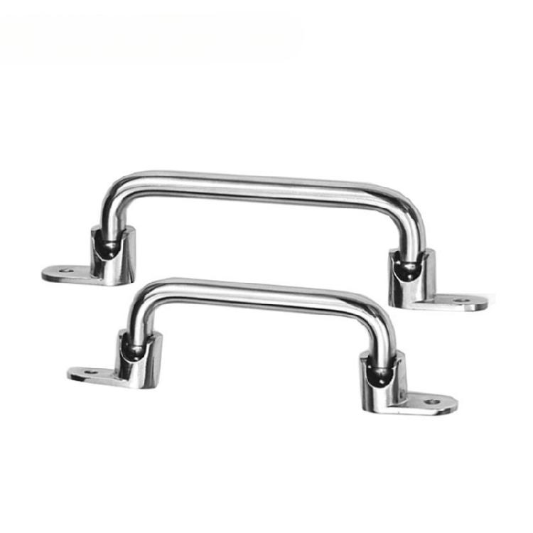 Space Saving Cabinet Pull Handle Stainless Steel 90 Degrees Folding Handle Replacement Equipment Box Handle Hardware