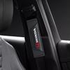Car Safety Belt Cover Pads Auto Leather Shoulder Cushion Accessories For Honda civic accord fit jazz pilot CRV odyssey passport TO0