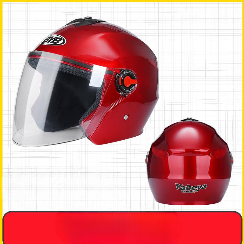 

Полушлем Шлем для электромобиля Шлем для верховой езды Противотуманный шлем на все времена года Мотоциклетный шлем