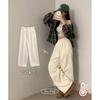 The Pink Women Coding Tuck Fleece Training Wide Pants