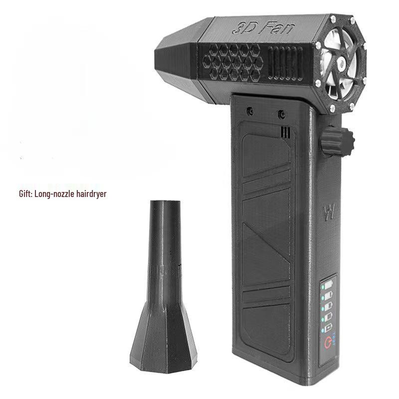 High-Speed 140,000 RPM Brushless Handheld Turbo Blower - Rechargeable Fan