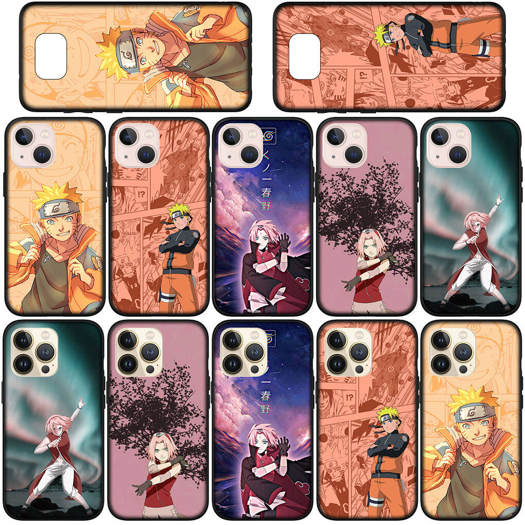 Phone Case for iPhone 17 15 16 Plus X Redmi Note 14 12 11 13 Pro Max Huawei P30 P20 Lite OPPO A60 A40 A80 A18 A16 A54 Haruno Sakura Anime Naruto Cover