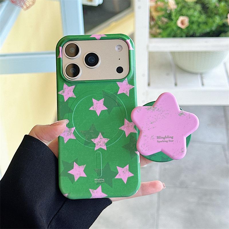 Niche Magnetic Full Screen Star Case for iPhone 17/16 Pro Max/15 Pro iPhone 15 Pro