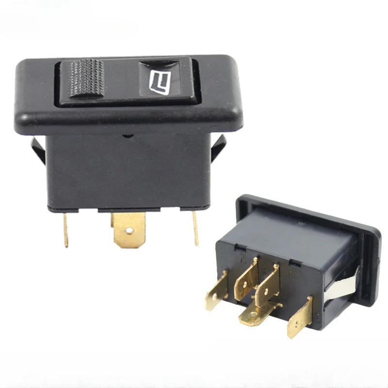 Universal Auto Car Power Window Switch Lifting Switch 5 Pin DC 12V 20A Blue/Red/Green Light Color Switches4
