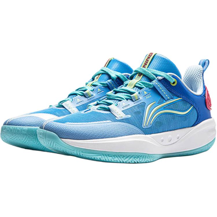 Li Ning Kids Basketball Comfortable Versatile Non-Slip Wear-Resistant Low-Top Basketball Shoes Kids sneaker YKBU040-19