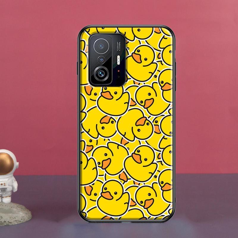 Yellow Duck For POCO X5 X3 F5 Pro X4 F4 GT M5s C40 F3 Case For Xiaomi 13 Lite 12 11T 12T Pro 12X Cover