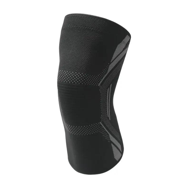 

1Pc Knitted Nylon Sports Knee Pad Protective Gear Running Cycling Basketball Skipping Rope Warm Kneepad Foot Cold-Proof Sleeve S