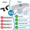 RV Sewer Valve Handle Replacement For Waste Valve Extension Tube, RV Waste Valve Aluminium Handle Kits-A87Q