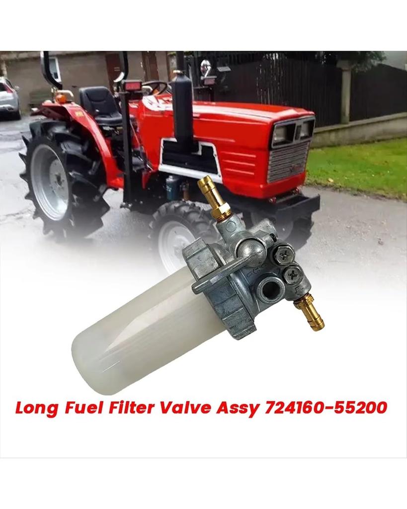 Fuel Filter Yanmar Tractor YMG1800 1820 YMG2000 2202 2220 2301 72416055200 724160-55200 Tractor Long Fuel Filter Valve Assembly Gasoline Filter