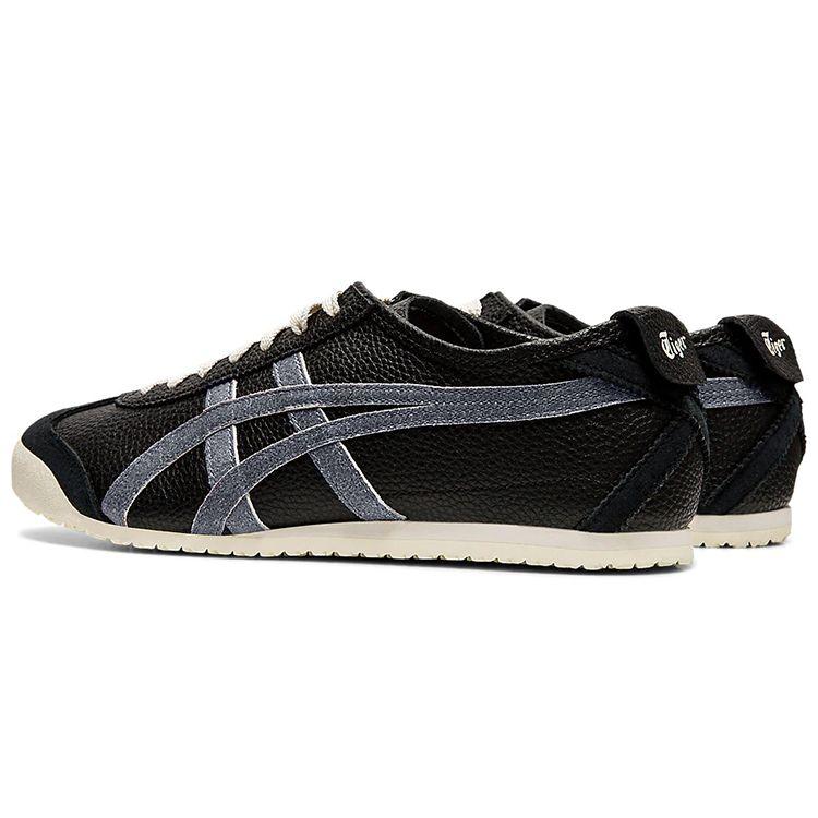 Onitsuka Tiger Mexico 66 Retro Sports Slip Resistant Durable Balanced Lightweight Low Top Casual Shoes Unisex sneaker Black Gray 1183A693-002
