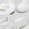 Low-Top Breathable White Shoes for Women Autumn New Big Head Bread Shoes Platform Casual Shoes