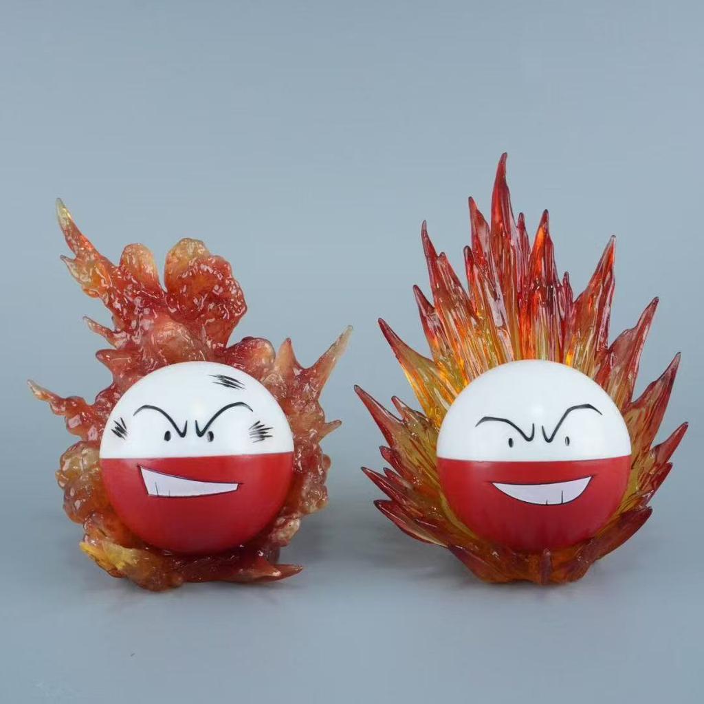 3-10.5cm Anime Pokemon Figure Electrode And Voltorb Figures Pokemon Action Figure Pvc Collection Model Toys Gifts