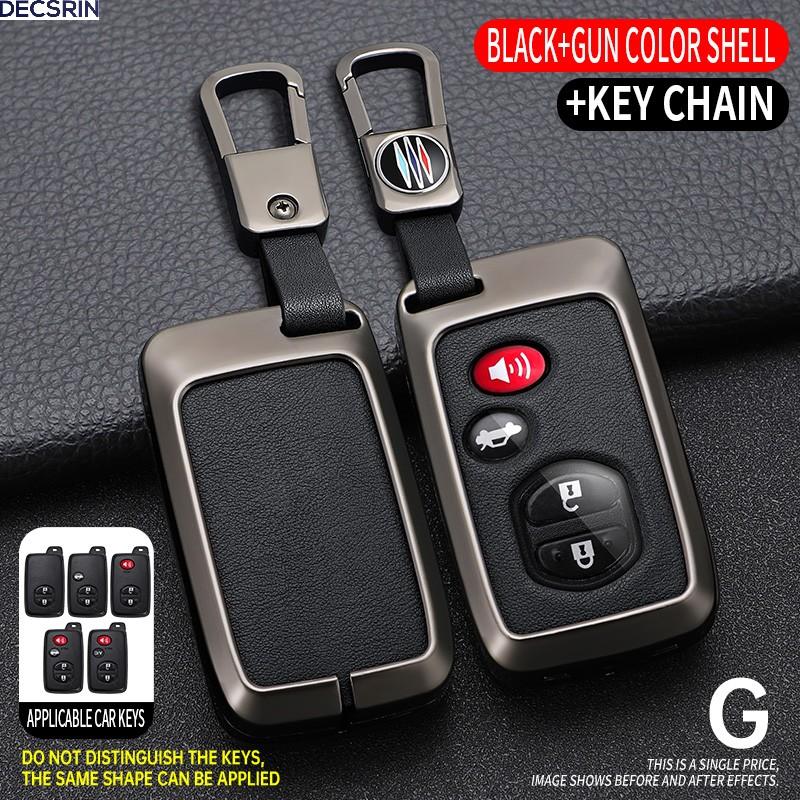 2/3/4 Tasten Autoschlüsselhülle Abdeckung Halter Schale Schlüsselanhänger Für Toyota Prius 30 Alpha Aqua Land Cruiser Auris für Lexus LC 200 Zubehör