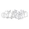 5 Pcs Christmas Tree Cutting Dies Embossings Stencils Christmas Metal Die Cuts for DIY Scrapbooking Card Decoration