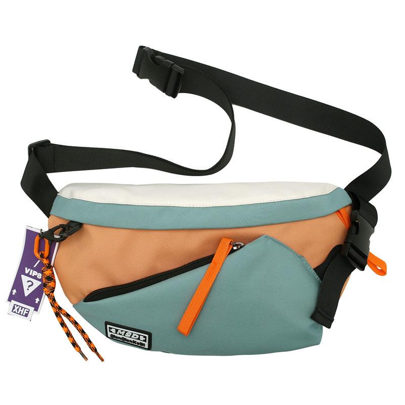 New Nylon Waist Bag Pack Purse Casual Large Phone Belt Chest Bag Pouch Women'S Travel Phone Bag Unisex Fanny Banana Bag