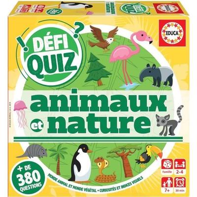 Question and Answer Game - EDUCA - Quiz Challenge - Animals and Nature