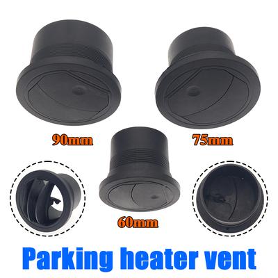 42/60/75/90mm Parkeer Diesel Kachel Warme Lucht Ventilatiekanaal Uitlaat Draaibaar Uitlaatstuk Connector Voor Auto Vrachtwagen Bestelwagen Camper
