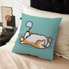 Lovely Welsh Corgi Cushion Cover Polyester Sofa Cushions Decorative Throw Pillows Home Decoration Pillowcover