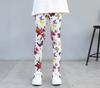 Kids' Spring/Summer Printed Milk Silk Stretch Base Layer Pants