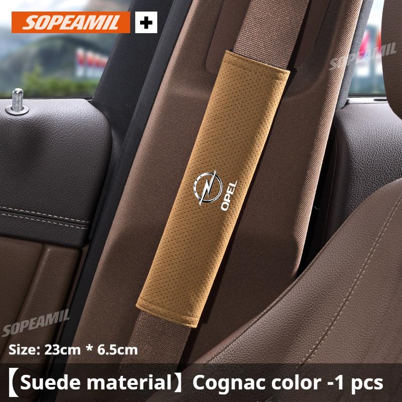 For Opel Astra Corsa Grandland Insignia Mokka Vectra GTC Tigra Vivaro Zafira Combo Crossland-X Car Seat Belt Shoulder Guard Pad