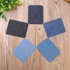 5PCS Denim Patches DIY Iron On Denim Elbow Patches Repair Pants for Jean Clothing Pants Badges Apparel Sewing Fabric