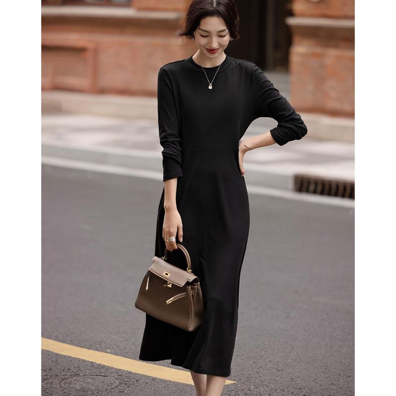 

Demana Far Infrared Heating Fleece Stand-Collar A-Line Dress S