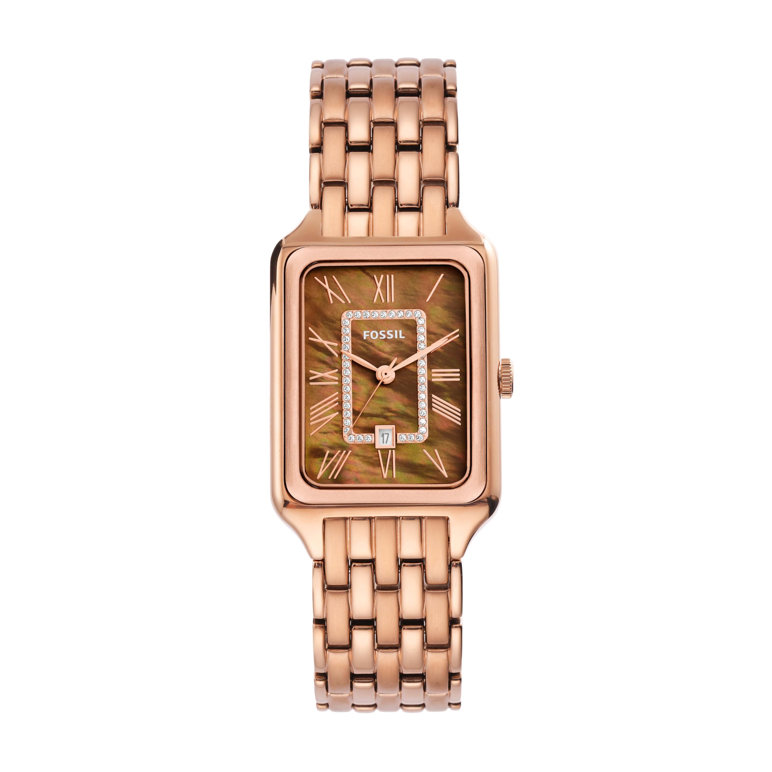 Fossil RAQUEL Ladies Wristwatch ES5323 Pink Gold