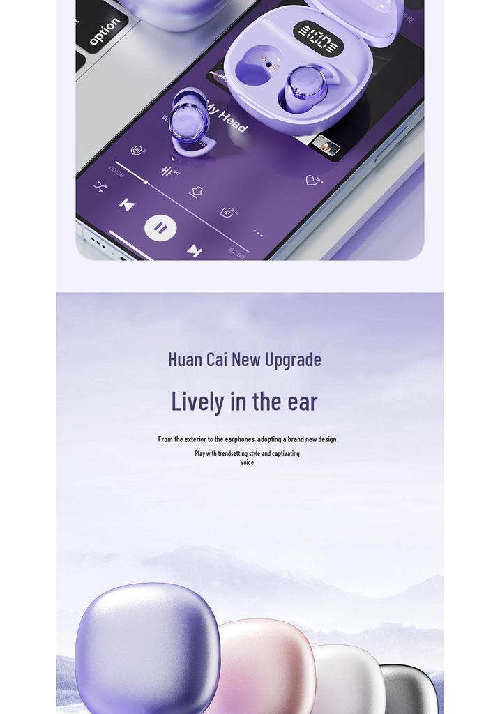 X62 Pro Mini Bluetooth Sleep Earbuds - HiFi Sound, Long Battery Life, Comfortable Fit