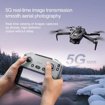 Hot Selling New V168 GPS Drone Professional Aerial Avoiding Obstacle With Large Screen Remote Control Folding Brushless Drone
