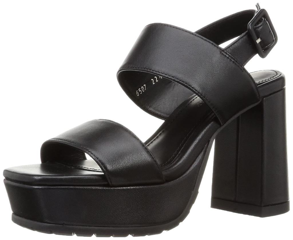 JILL STUART SHOE Women's Platform Double Strap Sandals 6507 B 24.5 Cm E