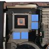 Blue 100Mmx100Mmx1Mm Gpu Cpu Heatsink Cooling Thermal Conductive Silicone Pad